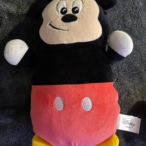 Disney Mickey Mouse Plush Toy - Black, Red, Yellow